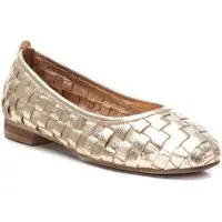 Carmela for woman. 16166206-ORO Leather Ballerinas 161662 golden (40), Flat, None, Casual