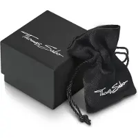 Thomas Sabo Rebel Wolf obsidian rannekoru A2145-705-11-L19