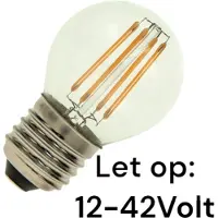 Dixplay E27-pallofilamentti Led-lamppu 12-42v