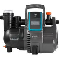 Gardena 19080-20, 1300 W, AC, 5 bar, 5000 l/h, IPX4, Musta, Syaani, Oranssi