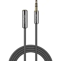 Lindy 35327, 3.5mm, Uros, 3.5mm, Naaras, 1 m, Antrasiitti