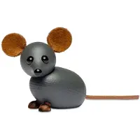 Spring Copenhagen The house mouse koriste 4,5 cm Harmaa