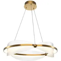 Maytoni riippuvalaisin Breeze MOD281PL-L45BS3K, kultainen/kirkas