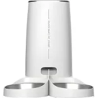Rojeco Automatic Pet Feeder 4L Button Version (double bowl)