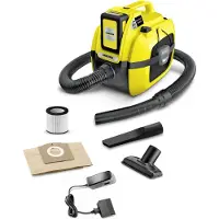 Kärcher Pölynimuri WD 1; 18 V; 1x2,5 Ah akku