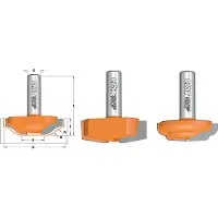 Cmt Kourujyrsin ; S=12 mm; D=45 mm; R=3,2/6,4''