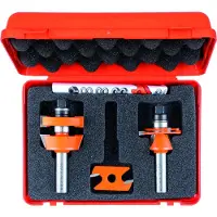 Cmt Jyrsinteräsarja adjustable shaker; 12 mm; 3 osat