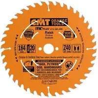 Cmt Katkaisuterä puulle 272; 184x1,7x20; Z40; 18°
