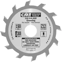 Cmt Katkaisuterä puulle 240; 150x5x30; Z12; 15°