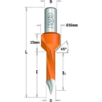 Cmt Puuporanterä ; S=10x20 mm; D=10x35 mm