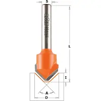 Cmt V-urajyrsin ; S=1/4''; D=18 mm