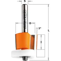 Cmt Kopiojyrsin ; S=1/2''; D=19 mm; laakereilla