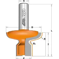 Cmt Pyöristysjyrsin ; S=1/2''; D=47,6 mm