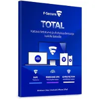 F-SECURE TOTAL 12 kk / 7 laitetta -tietoturvaohjelmisto, ESD - sähköinen lisenssi