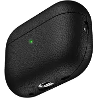 KEYBUDZ Artisan Series Leather Case for Airpods Pro 2 - Black