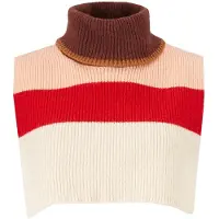 Becksöndergaard Colby Block Bib Neck Fiery Red One Size