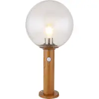 Globo Lighting Ossy 50 ulkopylväsvalaisin sensorilla