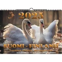Suomen Aika A4 Suomen Luonto eläimet 2026 seinäkalenteri