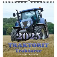 Suomen Aika Traktorit 2026 iso seinäkalenteri