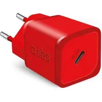 SBS TETRGAN1C20R 20W GaN z Power Delivery - czerwona
