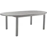 Brafab Lomma ruokapöytä 110x220-280 cm elipse Khaki