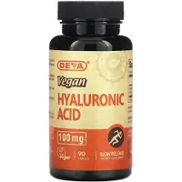Deva , Vegan Hyaluronihappo, 100 mg, 90 Tabletteja