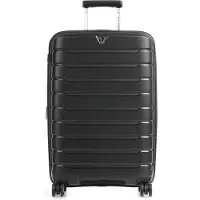 Roncato B-Flying Move 4-pyöräinen vetolaukku 68 cm Laajennettava Musta