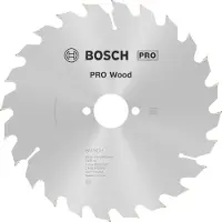 Bosch Optiline Wood - Rundsavsklinge - for træ - 190 mm - 24 tænder