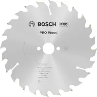 Bosch Accesorios Optiline Wood kovametallikärkinen pyörösahanterä 160 x 20 mm 24 hammasta