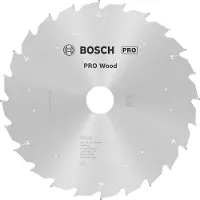 Bosch Standard for Wood -pyörösahanterä johdottomiin sahoihin 216 x 1,7 / 1,2 x 30 T24