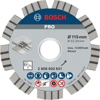 Bosch Timanttikatkaisulaikka Best for Concrete 115 x 22,23 x 2,2 x 12 mm