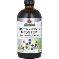 Natures Answer Nesteinen B-vitamiinikompleksi, mandariini - 480 ml