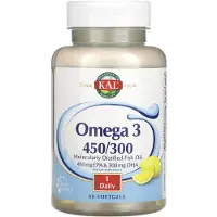 Kal Omega 3 450 300 Essential Fatty Acid Kapseln 60 Einheiten