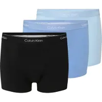 Calvin Klein Underwear Bokserishortsit kuninkaallisen sininen / vaaleansininen / musta / valkoinen