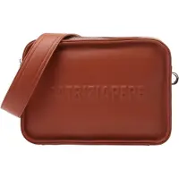 Patrizia pepe (Im)Perfection Crossbody-laukku Nahka 23 cm Ruskea