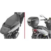 Givi Perälaukkuteline Monolock SYM Jet 14 EVO 125-200 24-25 ruskea