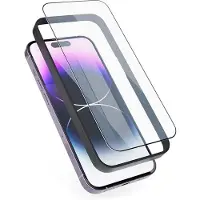 EPICO Edge to Edge Glass, iPhone 15 Pro Max -panssarilasi (2kpl)