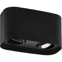 Eglo CAMINALES-Z ceiling lamp 2L black