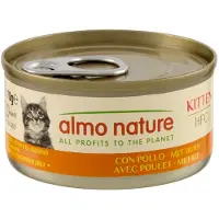 Almo nature 24x70g HFC Natural Kitten kanan kanssa Märkä kissanruoka