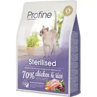 Profine - Cat Dry Food Sterilised Chicken & Rice 10kg - Kissat - Kissanruoka - Kuivaruoka