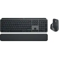 Logitech Master MX Keys S Combo näppäimistö Sisältää hiiren Office Bluetooth QWERTY Kansainvälinen (US) Grafiitti (920-011614)