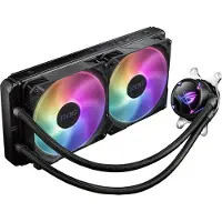 Asus ROG Strix LC II 280mm ARGB -nestejäähdytin, musta