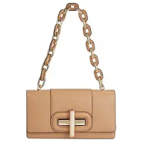 Tommy Hilfiger Turnlock Olkalaukku Nahka 28 cm Beige