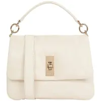 Tommy Hilfiger for woman. AW0AW16885 White convertible leather bag (OSFA), Casual