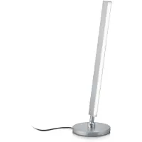 Knapstein Led pöytävalaisin Kosma, himmennettävä, Alumiini/harmaa/sinkki, Olohuone/ruokailutila, Messinki, Moderni