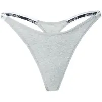 Calvin Klein Underwear Stringit harmaa / musta / valkoinen
