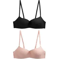 Next Rintaliivi 'Ultimate Comfort' roosa / musta