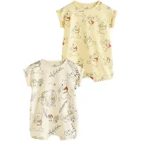 Next Potkuhousut/body 'Winnie The Pooh' pastellinkeltainen / vaaleankeltainen / hummeri / musta