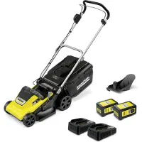 Kärcher Akkukäyttöinen ruohonleikkuri LMO 4-18 Dual Battery Set; 18 V; 2x5,0 Ah akku