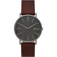 Kärkkäinen Skagen Leather Signatur rannekello